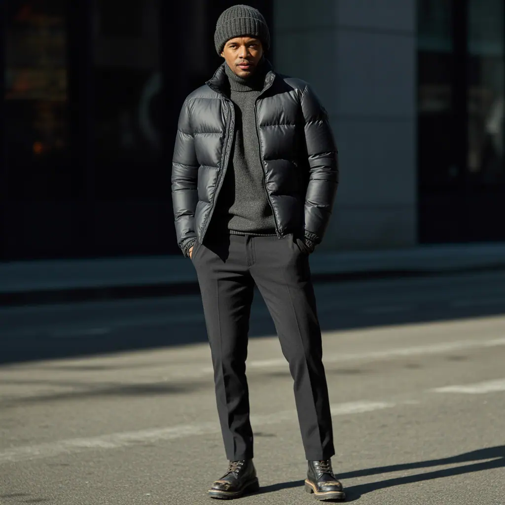 How to Style Black Puffer Jacket in This Winter — Men’s Ultimate Guide