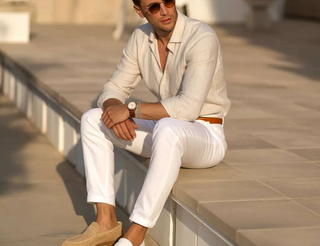 How to Style White Pants in Summer — A Men’s Guide to Warm-Weather Looks