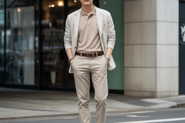 How to Wear a Polo Shirt Like Korean Men — Clean, Sharp, Effortless