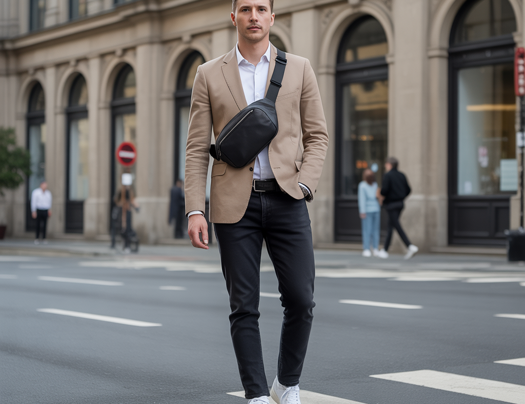 How to Wear a Sling Bag: The Ultimate Guide for Men (Style Tips + Outfit Ideas)