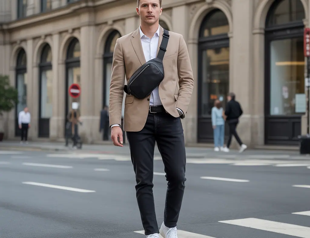 How to Wear a Sling Bag: The Ultimate Guide for Men (Style Tips + Outfit Ideas)