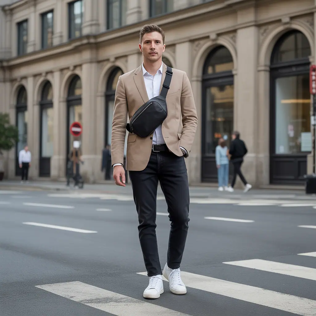 How to Wear a Sling Bag: The Ultimate Guide for Men (Style Tips + Outfit Ideas)