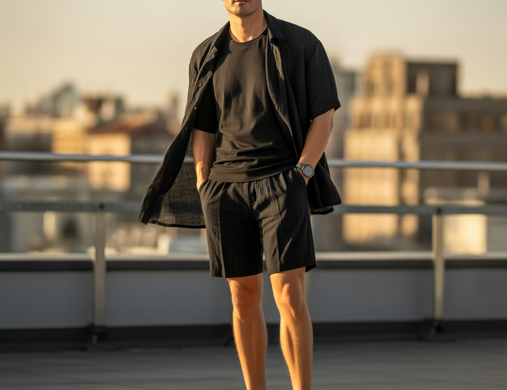 How To Wear All Black In Summer
