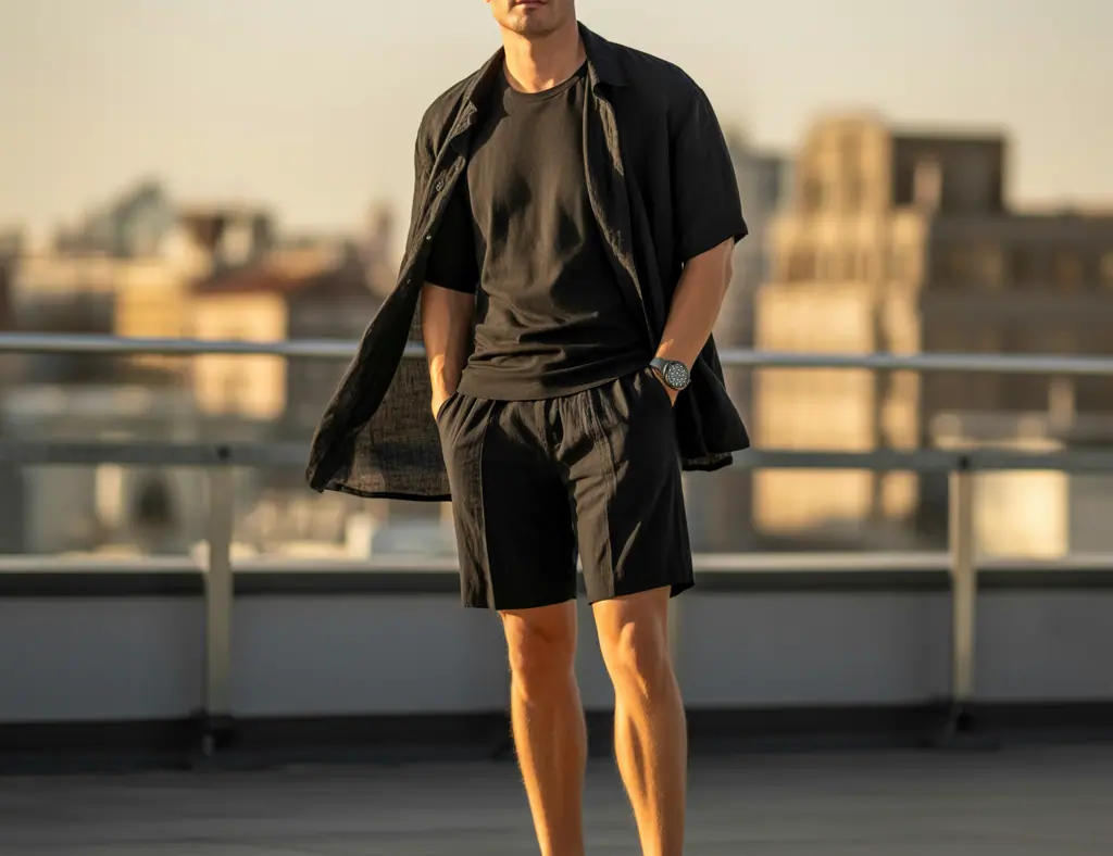 How To Wear All Black In Summer