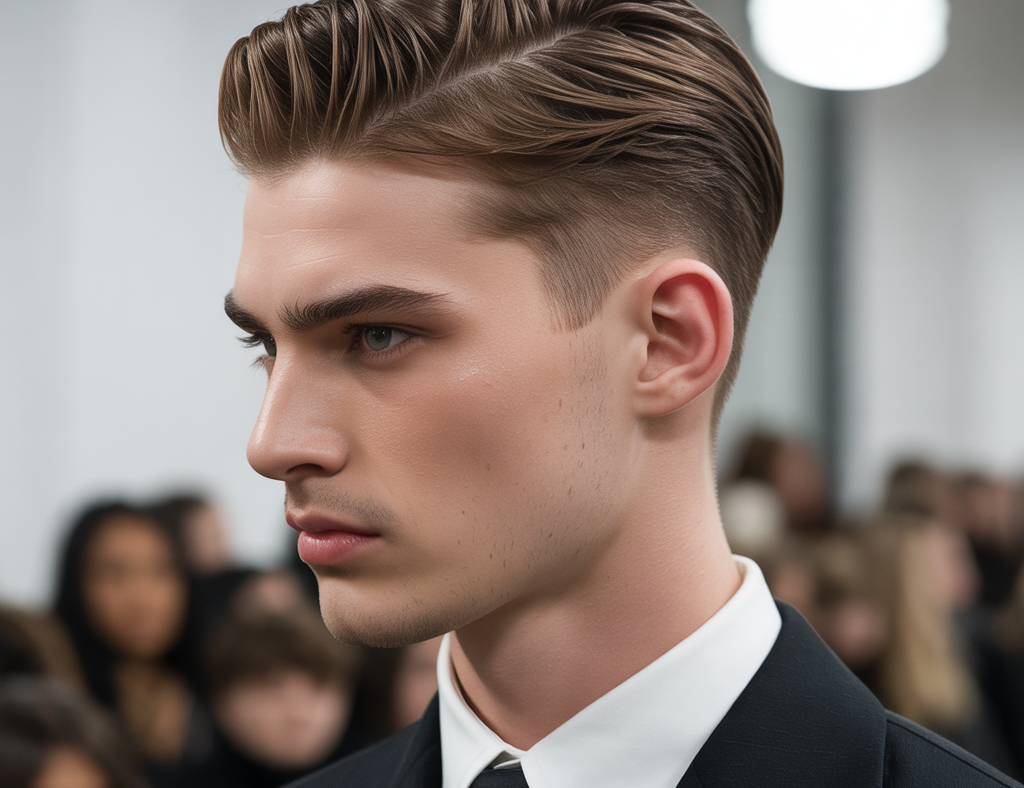 Male Model Hair: How to Get the Clean, Camera-Ready Look