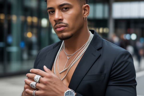 Mens Jewelry Trends: How to Wear Statement Pieces with Confidence