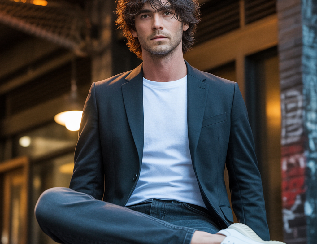 Short Messy Hair Men