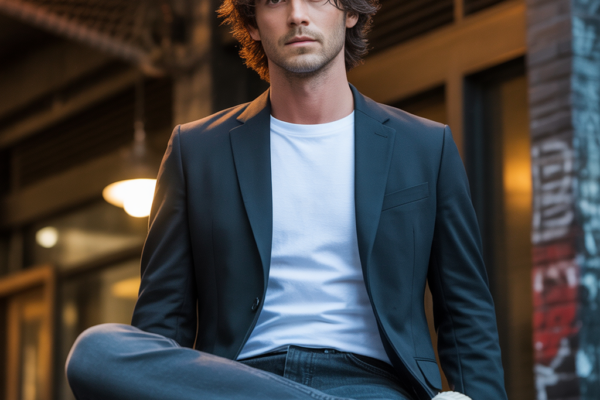 Short Messy Hair Men