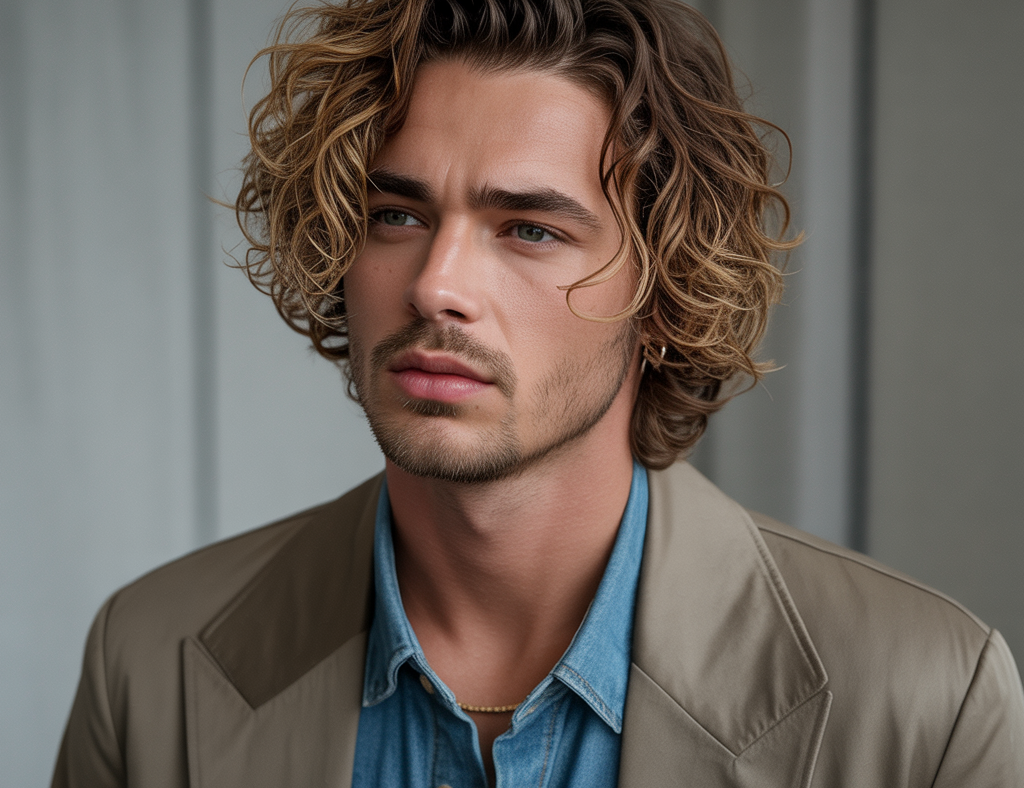 Wavy Hairstyles Men