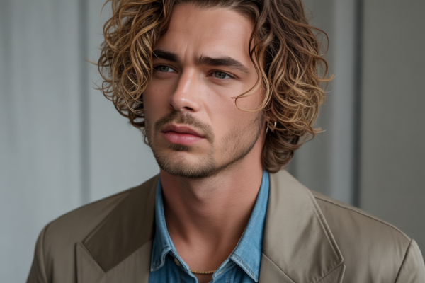 Wavy Hairstyles Men