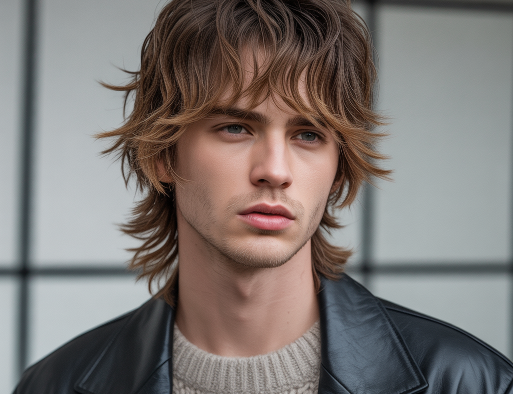 Wolf Cut Men: The Ultimate Guide to the Edgy, Textured Look