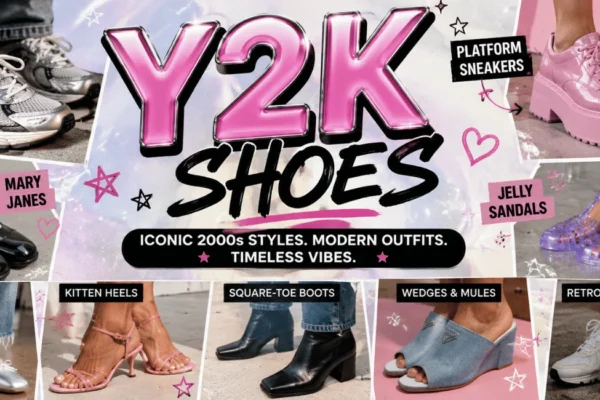 Y2K Shoes in 2026: A Complete Guide to 9 Iconic 2000s Styles, Chunky Sneakers, Platforms, Mary Janes, Jelly Shoes, Outfit Ideas, Fit, Comfort & Buying Tips 
