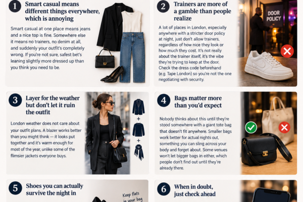 How to Dress for a Night Out in London Without Overdoing It