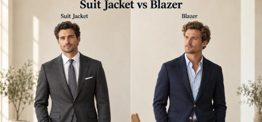 Suit Jacket vs Blazer: How to Choose the Right Jacket for Every Occasion